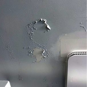 ceiling after